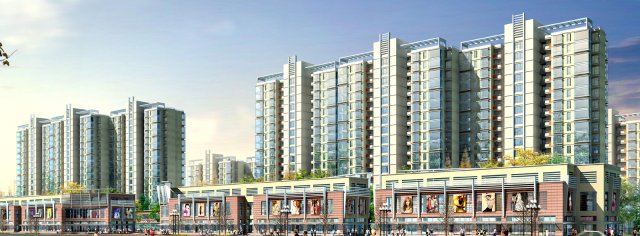 city government office building architectural design - 288 3D मॉडल .c4d .max .obj .3ds .fbx .stl .blend 