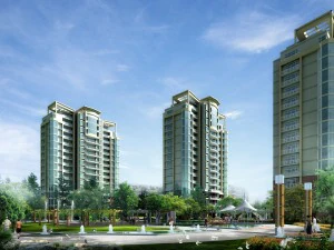 Progettazione architettonica dell'edificio per uffici del governo della citt&agrave; - 305 Modello 3D