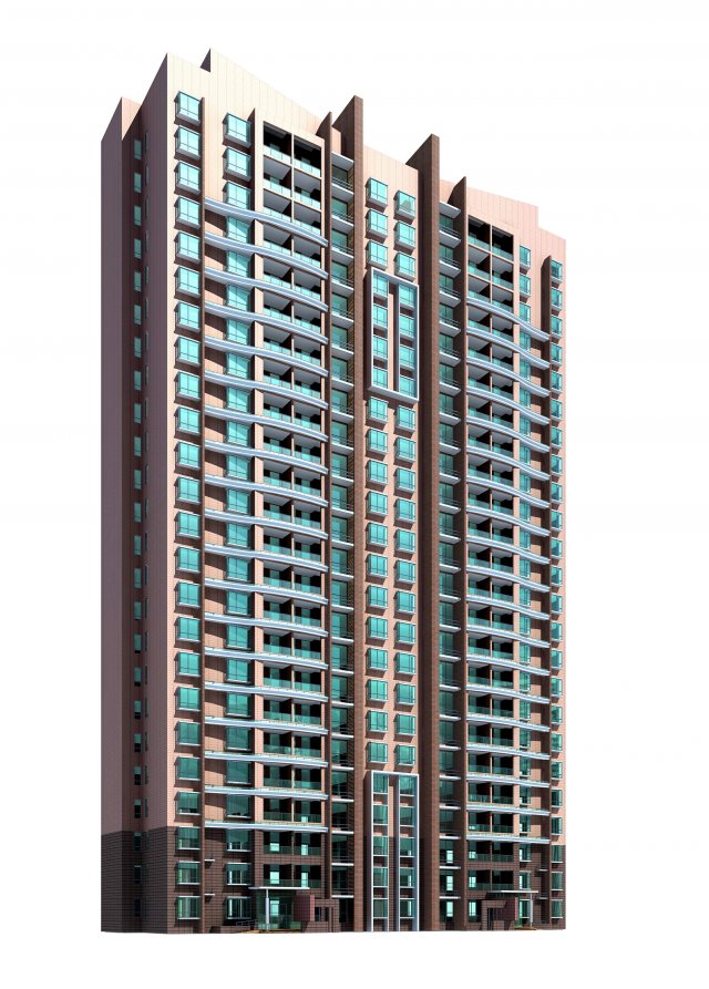 city government office building architectural design - 311 3D-Modell .c4d .max .obj .3ds .fbx .stl .blend 