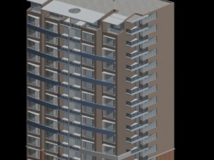 city government office building architectural design - 323 Modèle 3D