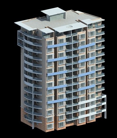 city government office building architectural design - 324 Model 3D .c4d .max .obj .3ds .fbx .stl .blend 
