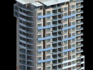 city government office building architectural design - 324 Modèle 3D