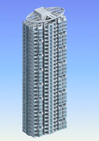 city government office building architectural design - 332 3D 모델 .c4d .max .obj .3ds .fbx .stl .blend 