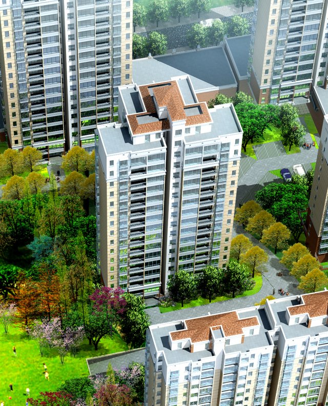 city government office building architectural design - 333 3D मॉडल .c4d .max .obj .3ds .fbx .stl .blend 