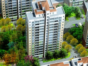 city government office building architectural design - 333 Modello 3D
