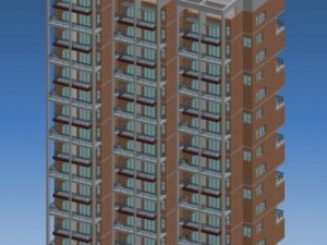 city government office building architectural design - 339 3Dモデル