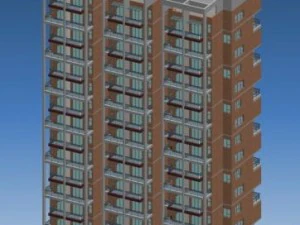 市政府办公楼建筑设计 - 339 3D 模型