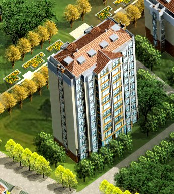 city government office building architectural design - 340 Modèle 3D .c4d .max .obj .3ds .fbx .stl .blend 