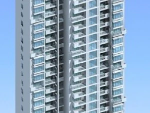 desain arsitektur gedung kantor pemerintah kota - 344 Model 3D