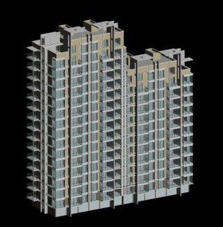 city government office building architectural design - 347 3D Model .c4d .max .obj .3ds .fbx .stl .blend