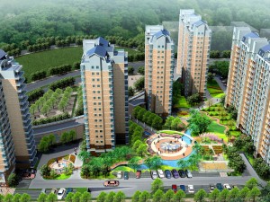 city government office building architectural design - 350 3D Model