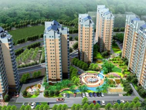 desain arsitektur gedung kantor pemerintah kota - 350 Model 3D