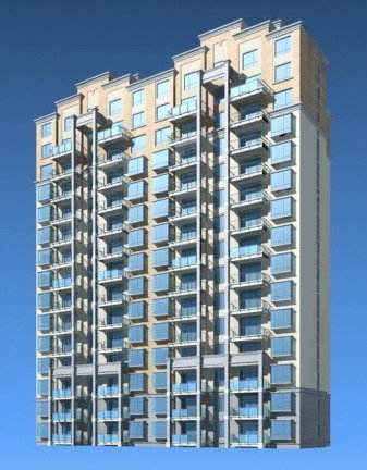 city government office building architectural design - 354 3D मॉडल .c4d .max .obj .3ds .fbx .stl .blend 