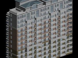 city government office building architectural design - 365 3D Model