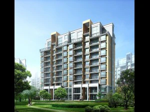 desain arsitektur gedung perkantoran pemerintah kota - 376 Model 3D