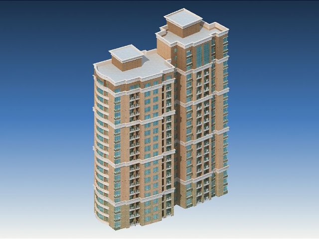 city government office building architectural design - 378 3D Modell .c4d .max .obj .3ds .fbx .stl .blend