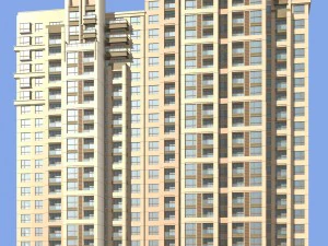 архітектурний проект будівлі міської адміністрації - 387 3D Модель