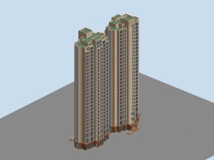 city government office building architectural design - 393 3Dモデル