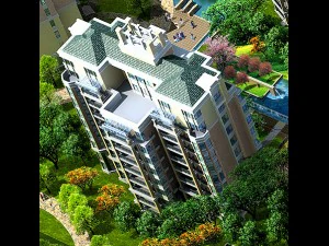 desain arsitektur gedung kantor pemerintah kota - 403 Model 3D