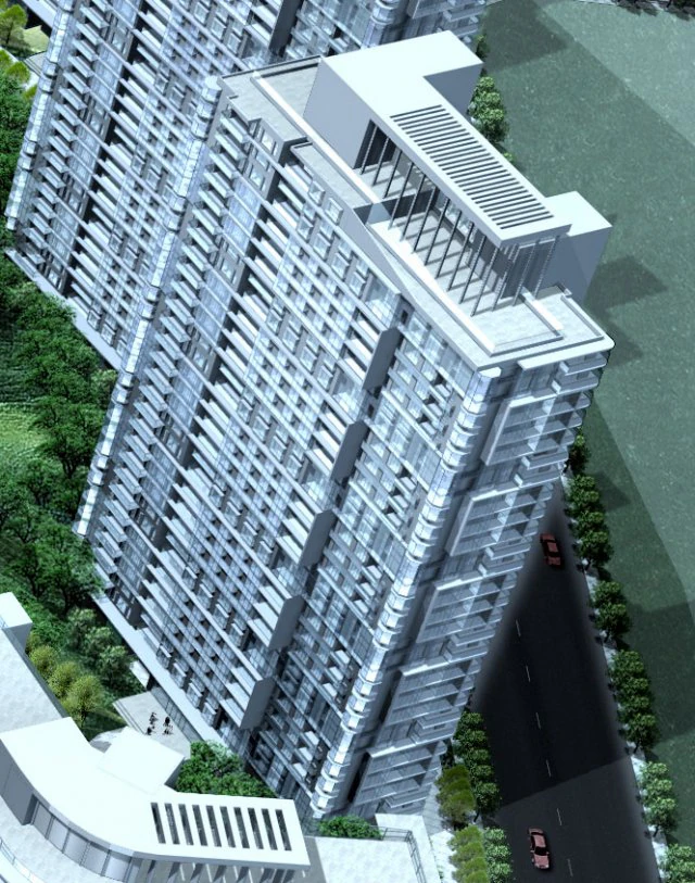 city government office building architectural design - 405 3D Model .c4d .max .obj .3ds .fbx .stl .blend 