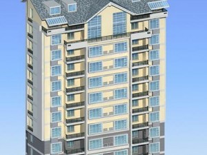 city government office building architectural design - 406 3D Модель