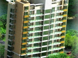 city government office building architectural design - 413 3D Модель