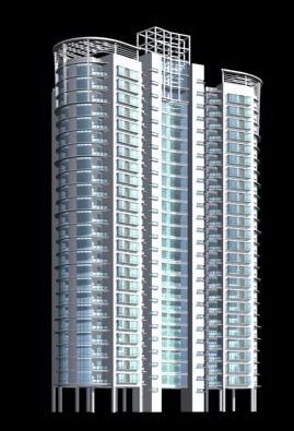 city government office building architectural design - 416 3D 모델 .c4d .max .obj .3ds .fbx .stl .blend 