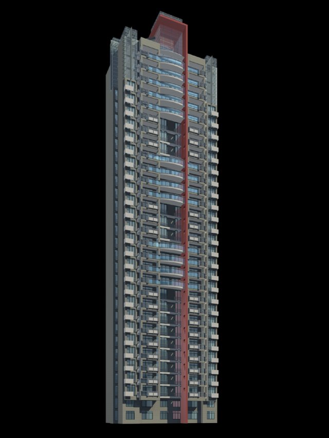 city government office building architectural design - 419 Modèle 3D .c4d .max .obj .3ds .fbx .stl .blend 