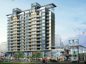 desain arsitektur gedung perkantoran pemerintah kota - 421 Model 3D