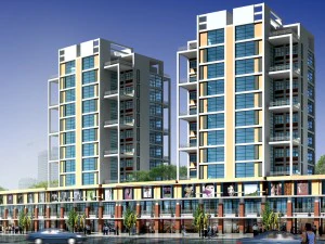 city government office building architectural design - 422 3D Model