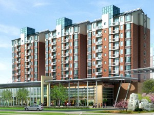 city government office building architectural design - 427 3D Модель