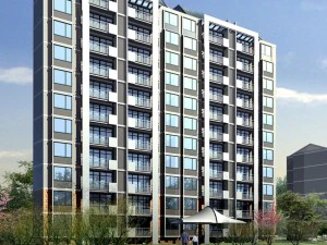 архітектурний проект будівлі міської адміністрації - 428 3D Модель