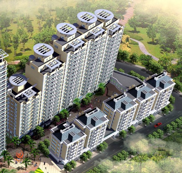 city government office building architectural design - 432 3D Модель .c4d .max .obj .3ds .fbx .stl .blend 