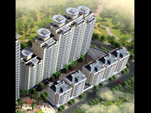 architectonisch ontwerp van stadskantoorgebouwen - 432 3D Model