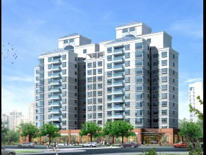 city government office building architectural design - 443 3D Model