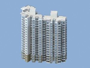 city government office building architectural design - 445 3D Model
