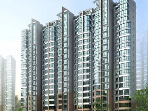 city government office building architectural design - 454 3D Model