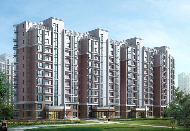city government office building architectural design - 456 Model 3D .c4d .max .obj .3ds .fbx .stl .blend 