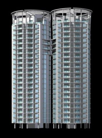 city government office building architectural design - 470 Modelo 3D .c4d .max .obj .3ds .fbx .stl .blend 