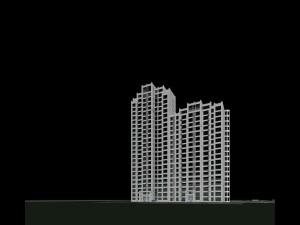 city government office building architectural design - 475 3D Модель