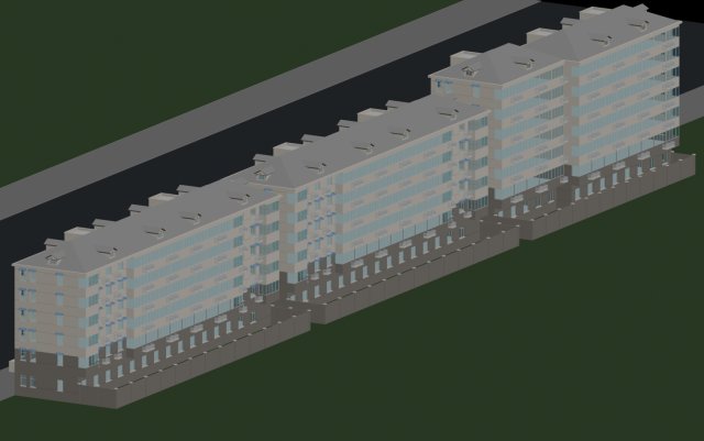 city government office building architectural design - 478 Modèle 3D .c4d .max .obj .3ds .fbx .stl .blend