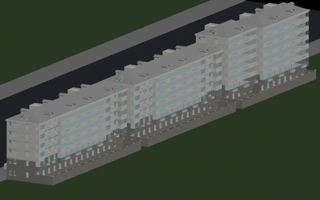 city government office building architectural design - 478 3D Model .c4d .max .obj .3ds .fbx .stl .blend 