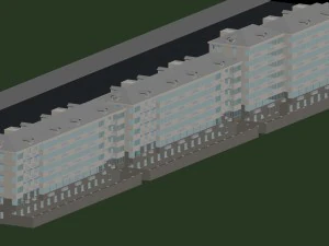 city government office building architectural design - 478 3D Model