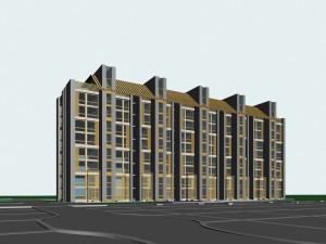city government office building architectural design - 479 3Dモデル