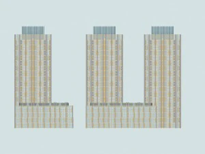 city government office building architectural design - 479 3D Model