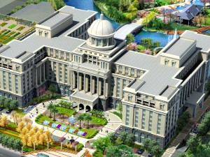 city ancient palace building luxury villas - 21 3D मॉडल