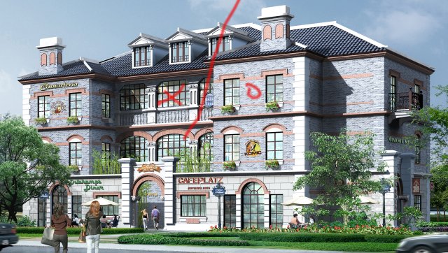 city ancient palace building luxury villas - 23 3D 模型 .c4d .max .obj .3ds .fbx .stl .blend 