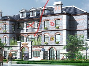 city ancient palace building luxury villas - 23 3D Model