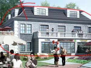 city ancient palace building luxury villas - 26 3D Model