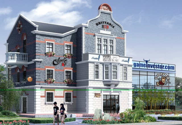 city ancient palace building luxury villas - 28 3Dモデル .c4d .max .obj .3ds .fbx .stl .blend 